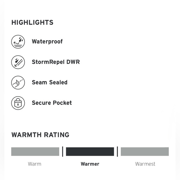 Eddie Bauer Women's Girl on the Go Insulated Waterproof Trench Coat
Black Large - Picture 16 of 16